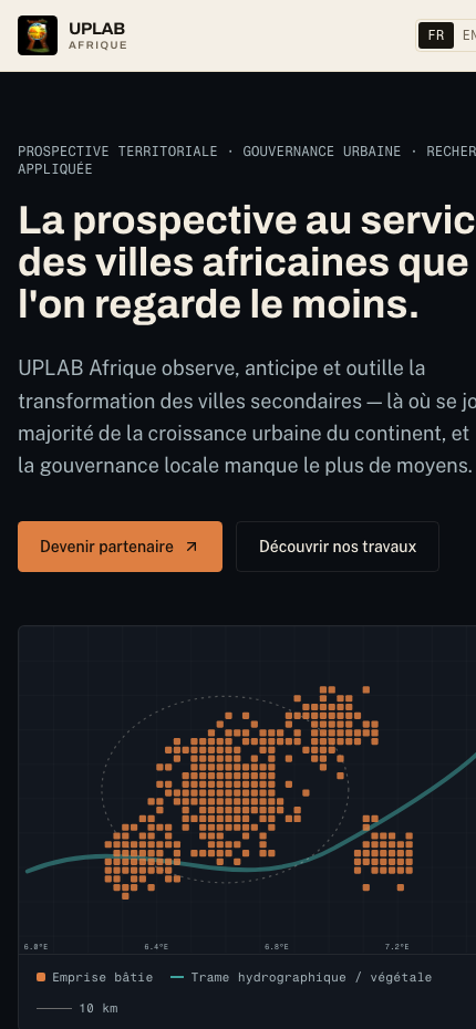 UPLAB Afrique — mobile